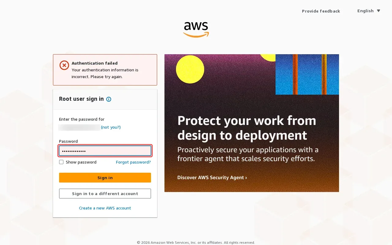 Screenshot showing typing password in the password field for authentication